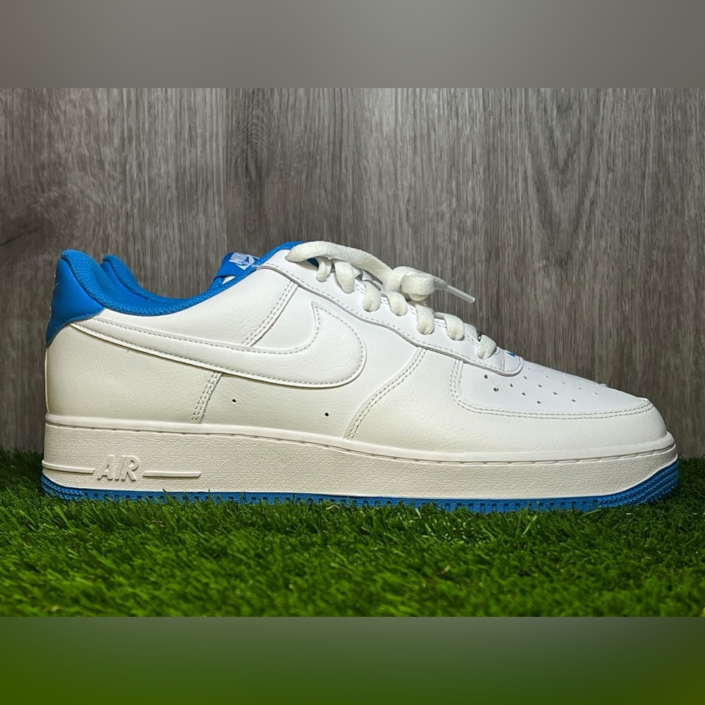 Nike Air Force 1 ‘07 White Light/Photo Blue DR9867-101 Men’s Size 12